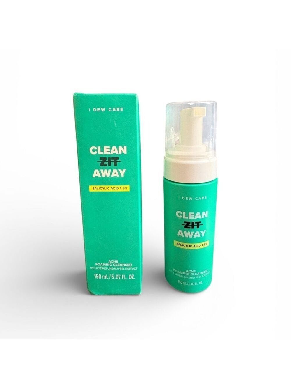 I Dew Care Clean Zit Away Acne Foaming Cleanser NIB